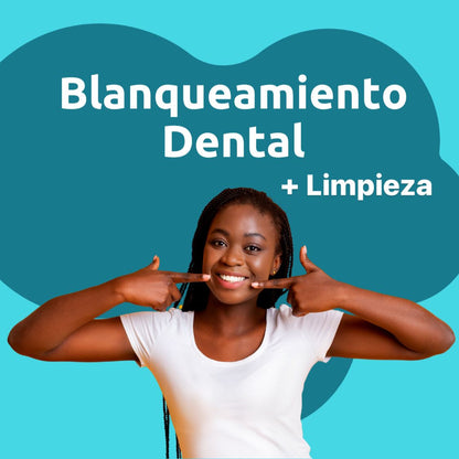 Blanqueamiento + Limpieza dental